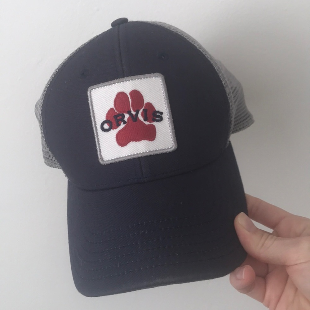 Orvis • Paw Print Logo Snap Back Hat 🐾